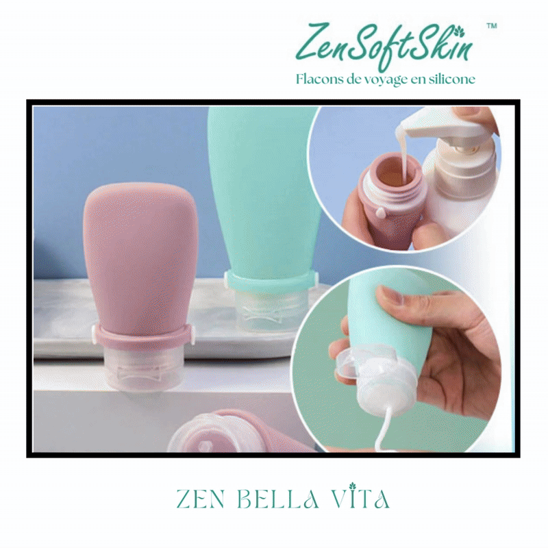 ZenVibesGems™ | Soins Quotidiens | Gua Sha et rouleau de jade anti-age | pierres naturelles