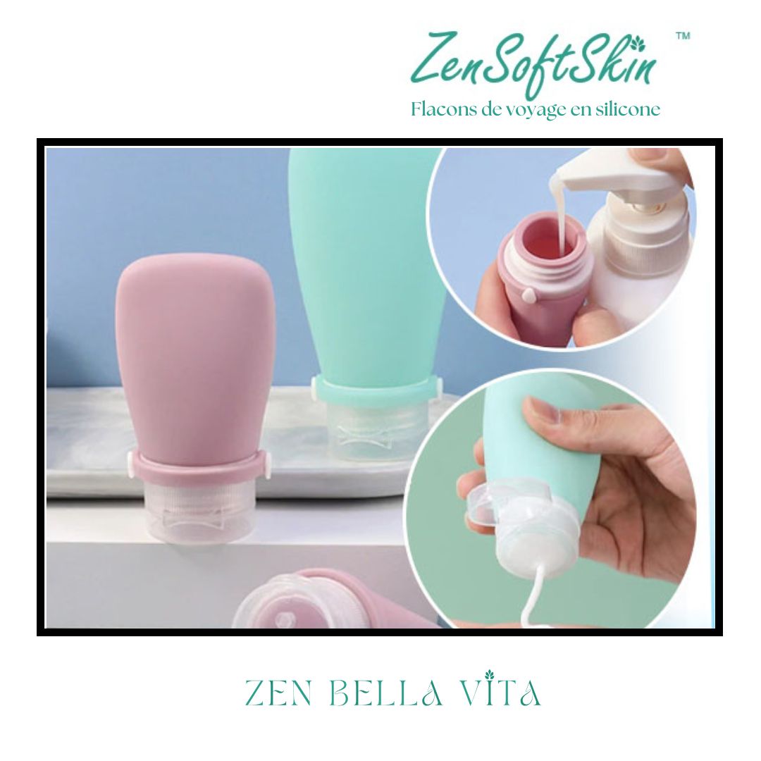 ZenVibesGems™ | Soins Quotidiens | Gua Sha et rouleau de jade anti-age | pierres naturelles