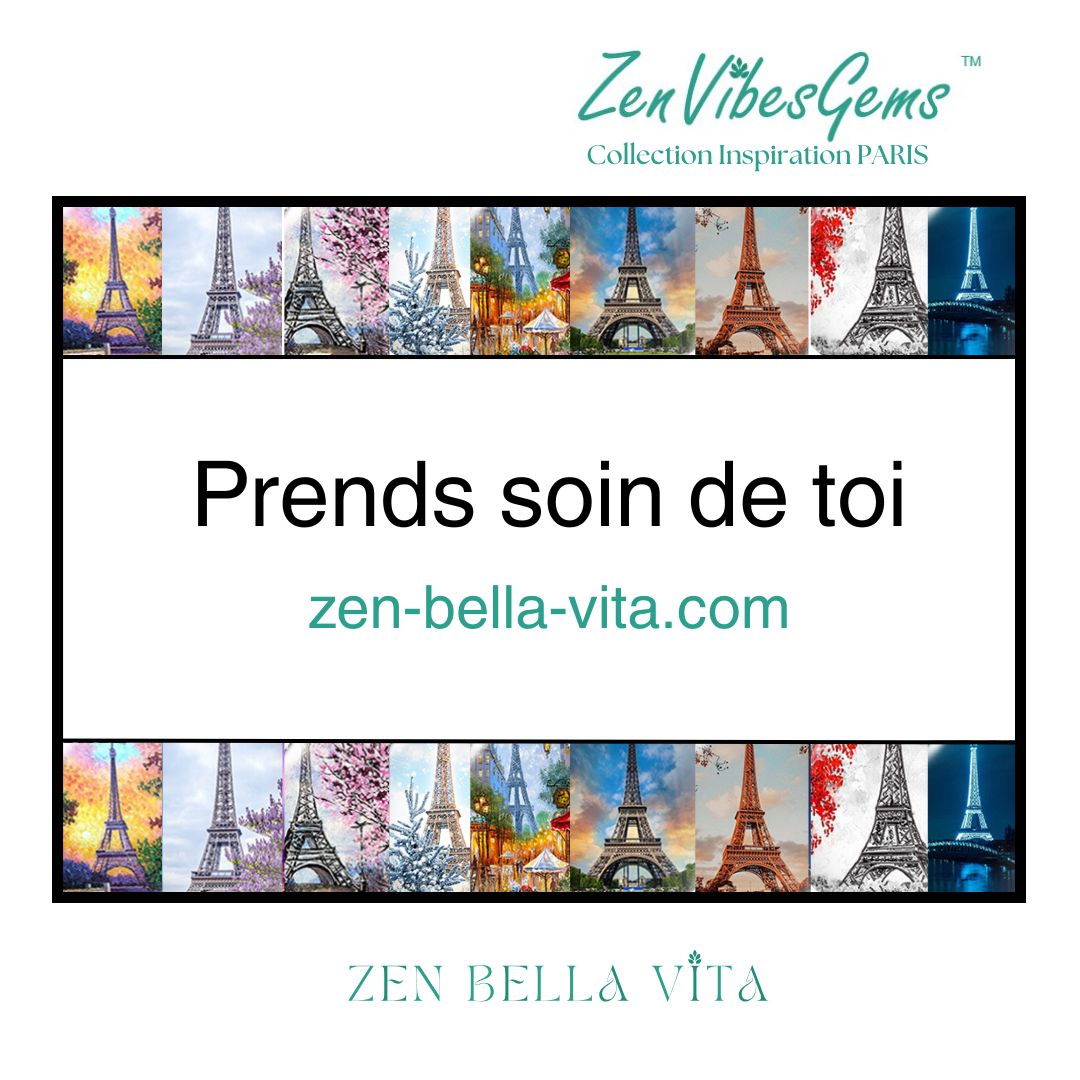 ZenVibesGems™ |  Boucles d'oreilles | Collection Inspiration PARIS™ | TOUR EIFFEL