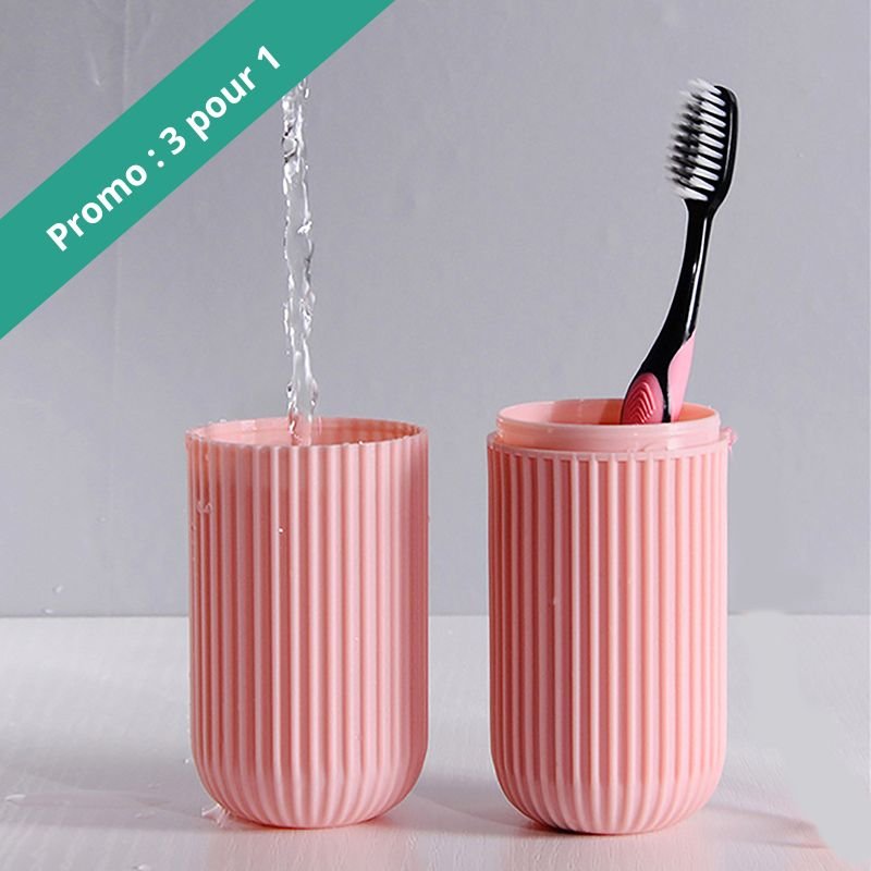 BrightSmile™ | Promo: 3 pour 1 | Boite de rangement pour brosse à dents | Multifonction (Voyage, Camping, Scolaire, Affaires, Maison) - Zen Bella Vita