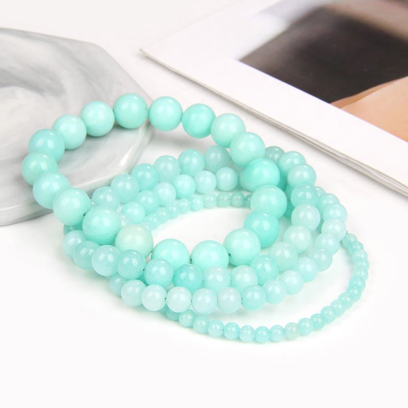 ZenVibesGems™ | Kit4 Bracelets Pierres Naturelles Reiki (4+6+8+10mm) - Zen Bella Vita