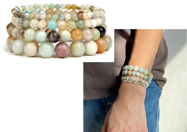 ZenVibesGems™ | Kit4 Bracelets Pierres Naturelles Reiki (4+6+8+10mm) - Zen Bella Vita